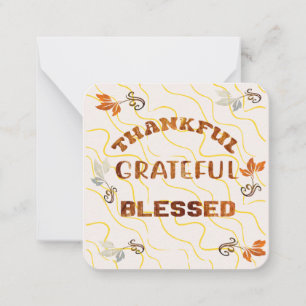 Thanksgiving Wishes Card