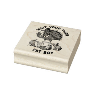 Thanksgiving Wood Art Stamp