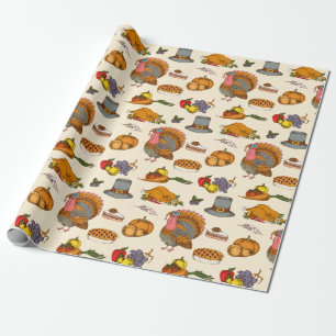 Thanksgiving Wrapping Paper