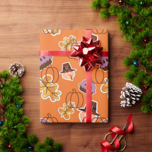 Thanksgiving wrapping paper