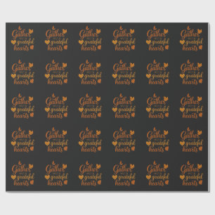 Thanksgiving wrapping paper