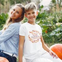 Thanksgiving Wreath Custom Family Reunion Kids