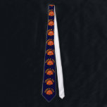 Thanksgivukkah Gobble Tov Turkey Tie<br><div class="desc">Celebrate Thanksgivukkah 2013 with this classic Gobble Tov necktie! Featuring a funny yellow, orange, and brown cartoon turkey wearing a yamaka, and a Star of David necklace. A Hanukkah Thanksgiving will not occur for another 77, 000 years! So grab this great keepsake tie for this once-in-a-lifetime-celebration. *Makes a perfect funny...</div>