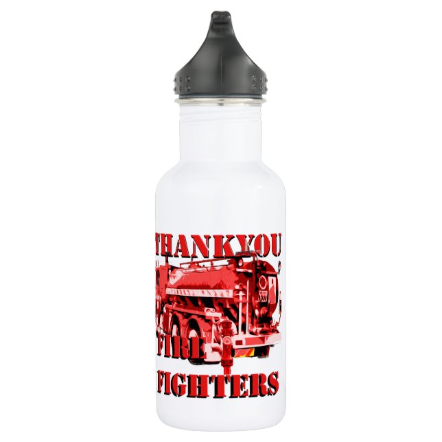 Thankyou Fire Fighters, 532 Ml Water Bottle (Right)