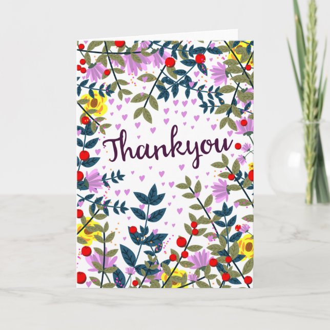 Thankyou Holiday Card (Front)