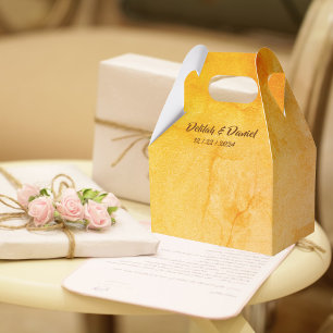 Thankyou Wedding Favour Box