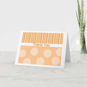 ThankYouOrange Thank You Card