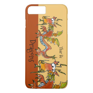 Thar Be Dragons iPhone 8 Plus/7 Plus Case