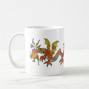 Thar Be Dragons Coffee Mug
