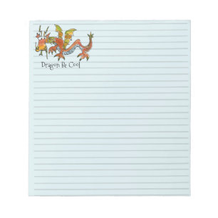 Thar Be Dragons Notepad