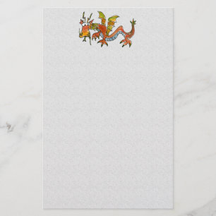 Thar Be Dragons Stationery
