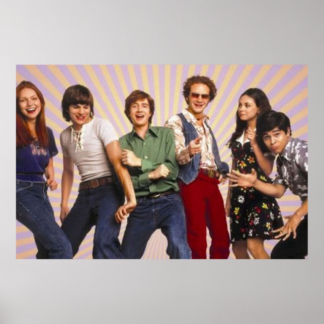 That 70s Show  Kelso Hyde Eric Fez Donna Jackie Poster (Front)