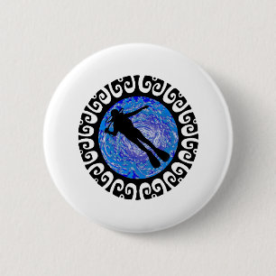 THAT AWESOME FEELING 6 CM ROUND BADGE