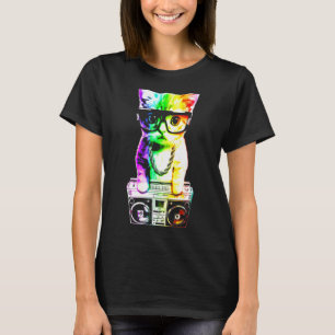That Boombox Cat Funny T-Shirt
