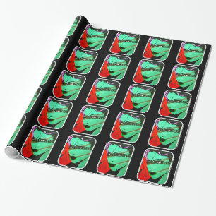 'That Certain Look' on Glossy Wrapping Paper