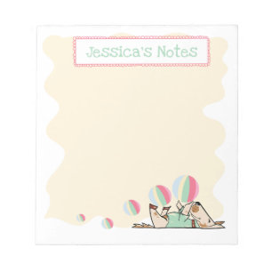 That Dog Life Notes Cute Dog juggling Notepad