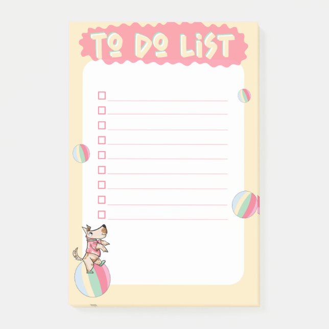 That Dog Life To-Do-List Post It Notes (Front)