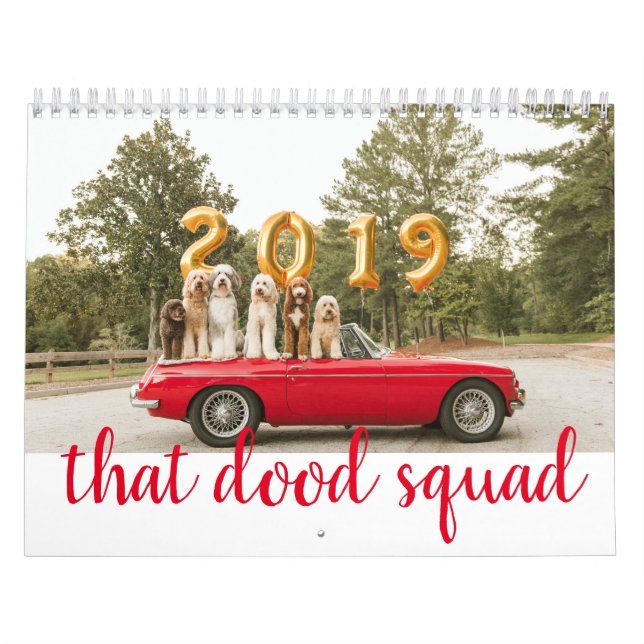 That Dood Squad Calendar 2019 (Cover)