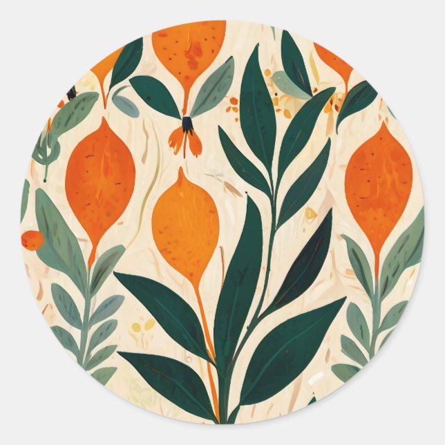 That Farmhouse Glow Classic Round Sticker (Front)
