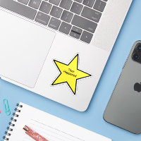 That Happened Star Sticker – Funny Sticker