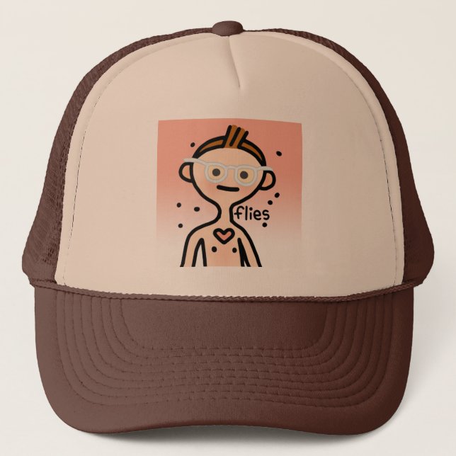 that is one fly cap. trucker hat (Front)