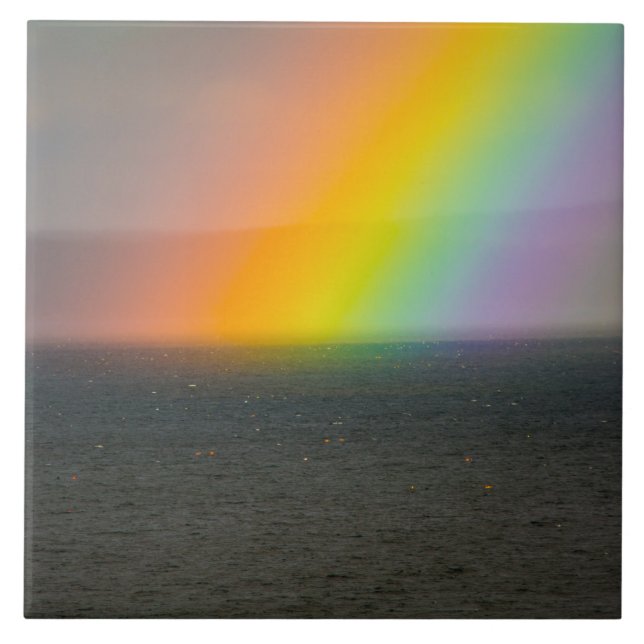 That Lucky Feeliing Large 6 X 6 Ceramic Photo Tile (Front)