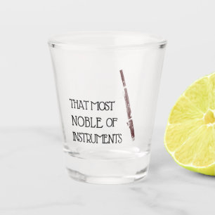 That Most Noble of Instruments - Bassoon Shot Glass