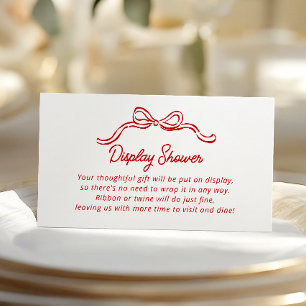 That’s Amore Coquette Italian Display Shower Enclosure Card