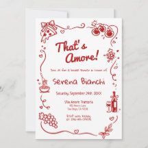 That’s Amore Italian Doodle bridal shower