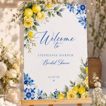 That’s Amore Italian Lemon Bridal Shower 