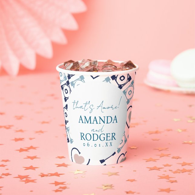 That’s Amore Italian Tiles and Hearts Paper Cups (Insitu)