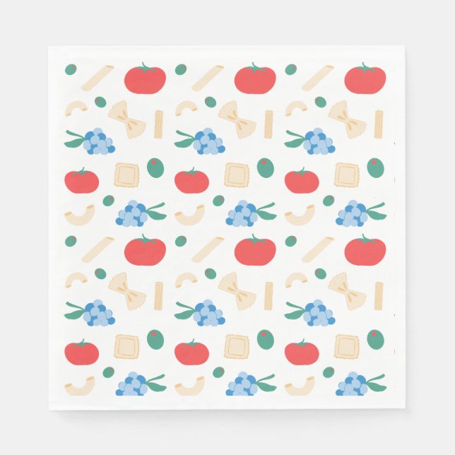 That’s Amore Pasta Party Bridal Shower  Napkin (Front)