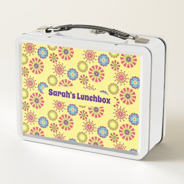 That Seventies Design Metal Lunchbox (Back)