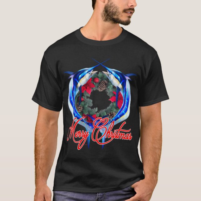 that shows a pikeperch fish. T-Shirt (Front)
