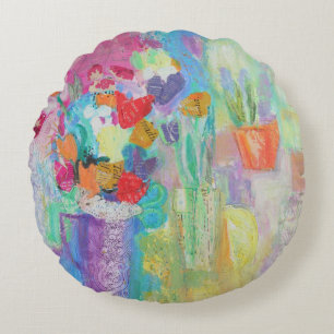 That Springtime Feeling 2014 Round Cushion