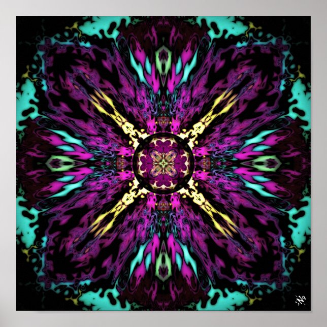 That thing from outer space - patterns pareidolia poster (Front)