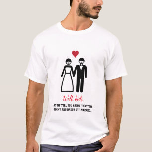 That time Mummy and Daddy got married. Coronavirus T-Shirt