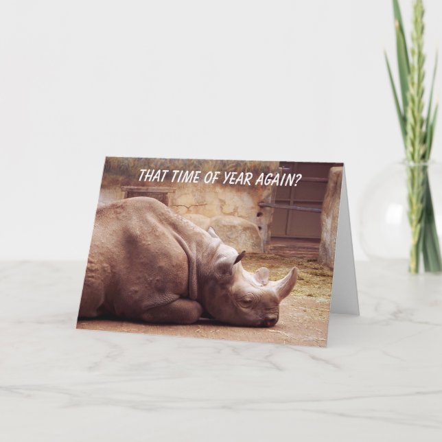 That time of year again? card (Front)