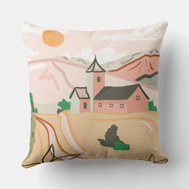That Warm, Peaceful Feeling Cushion (Back)