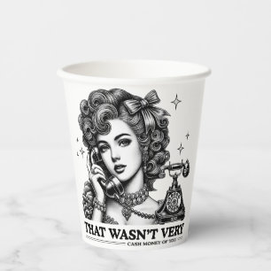 That Wasn't Very Cash Money Of You Funny Meme Paper Cups