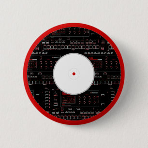 That White Label’s Electric! 6 Cm Round Badge