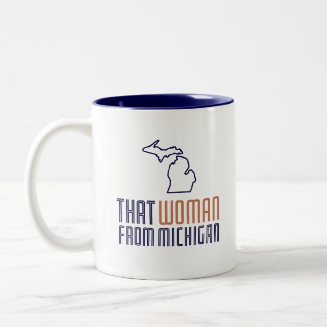 That Woman From Michigan Coffee Mug (Left)