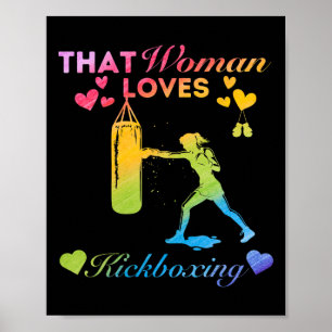 That Woman Loves Kickboxing  Poster