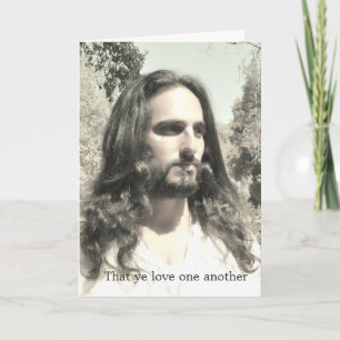 That ye love one another card