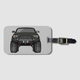 thatblackwk luggage tag