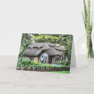 THATCHED COTTAGES CARD