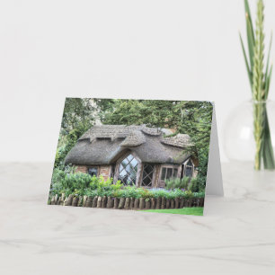 THATCHED COTTAGES CARD