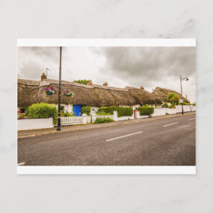 "Thatched Cottages, Ireland" postcards