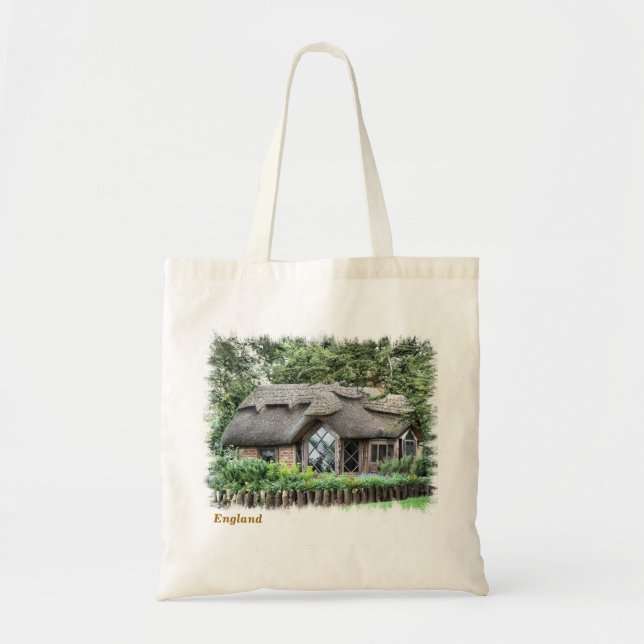 THATCHED COTTAGES TOTE BAG (Front)