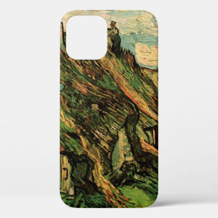 Thatched Sandstone Cottages by Vincent van Gogh iPhone 12 Case